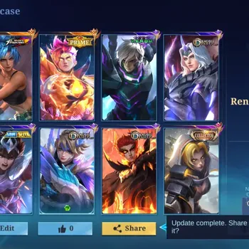 Mobile Legends: Bang Bang Accounts Collector Hero 133|Skin 290|Ex Immo 107|PRIME Claude,KOF Karina,CC Nata,LiBorn Granger,M6