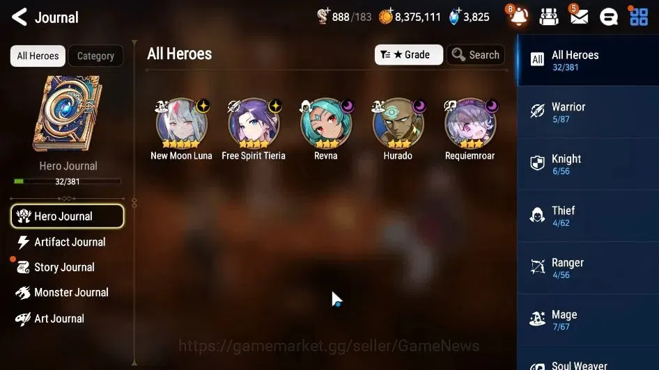 Epic Seven Accounts GLOBAL Unverif|New Era|1 ML(New Moon Luna)+TA Coli image 6