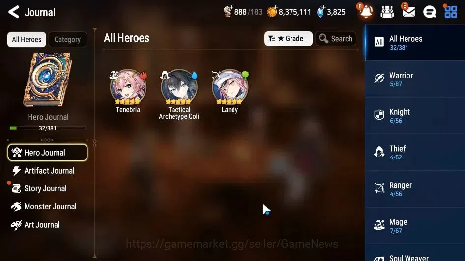 Epic Seven Accounts GLOBAL Unverif|New Era|1 ML(New Moon Luna)+TA Coli image 7
