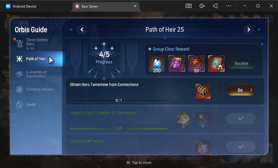Epic Seven Accounts GLOBAL Unverif|New Era|7 ML(LOTScales,SP Politis,S image 19