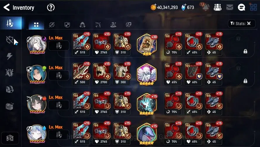 Epic Seven Accounts GLOBAL|UnVerif|5 ML(LStraze,SE Celine,BW Iseria,LC image 13