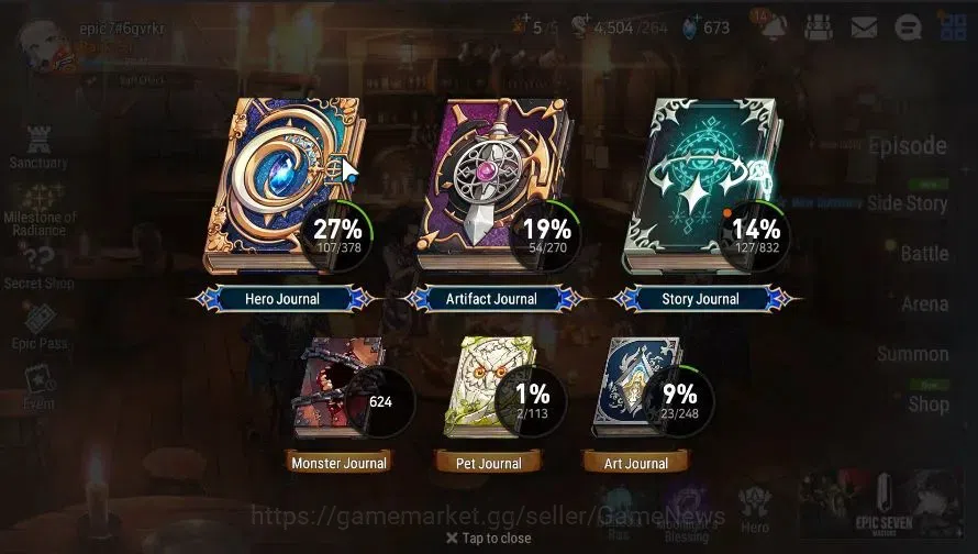 Epic Seven Accounts GLOBAL|UnVerif|5 ML(LStraze,SE Celine,BW Iseria,LC image 3