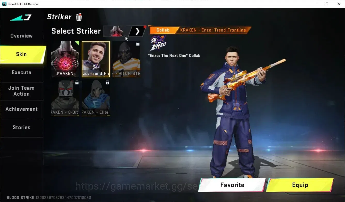 Blood Strike Accounts ASIA|ETERNAL Desert Eagle|Collab TR [JACK]+ENZO [K image 10