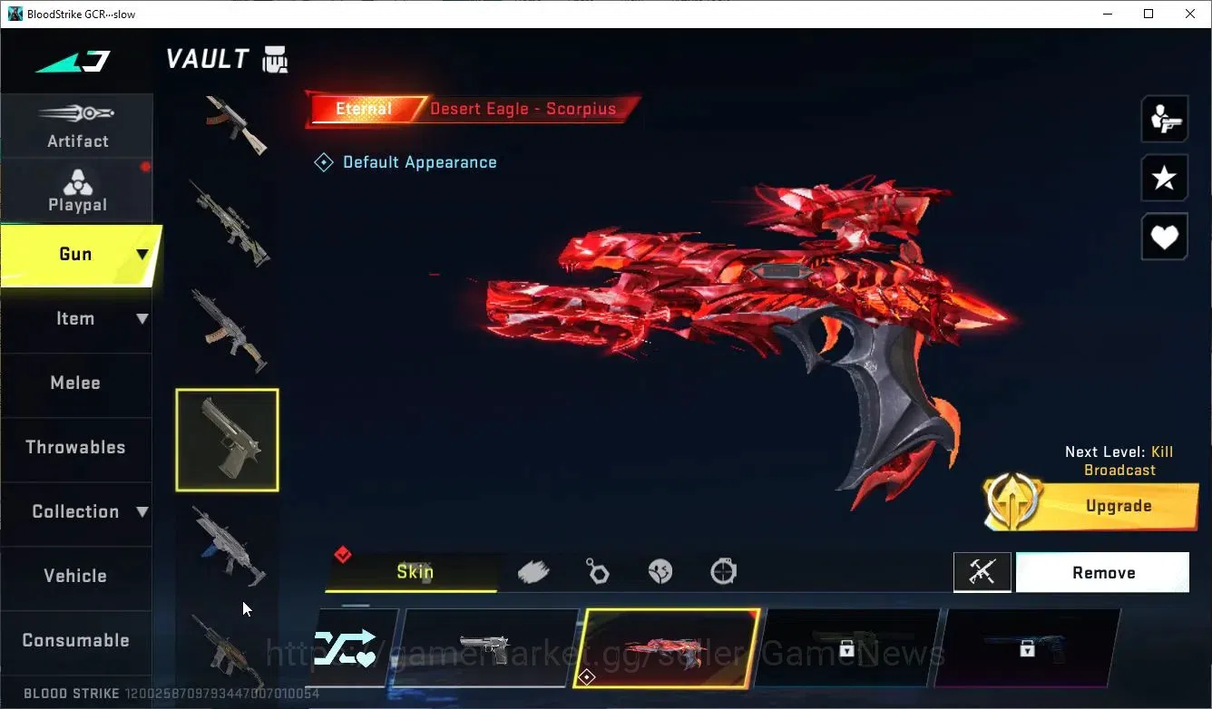 Blood Strike Accounts ASIA|ETERNAL Desert Eagle|Collab TR [JACK]+ENZO [K image 18