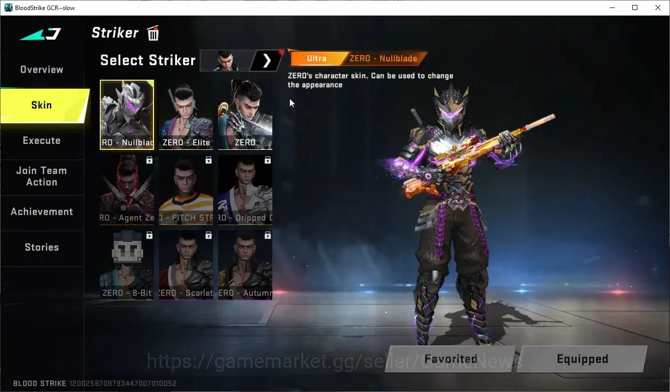 Blood Strike Accounts ASIA|ETERNAL Desert Eagle|Collab TR [JACK]+ENZO [K image 4