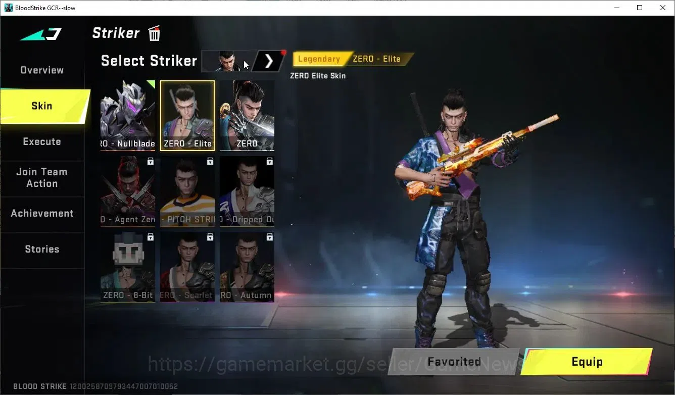 Blood Strike Accounts ASIA|ETERNAL Desert Eagle|Collab TR [JACK]+ENZO [K image 5