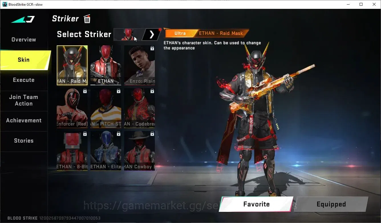 Blood Strike Accounts ASIA|ETERNAL Desert Eagle|Collab TR [JACK]+ENZO [K image 6