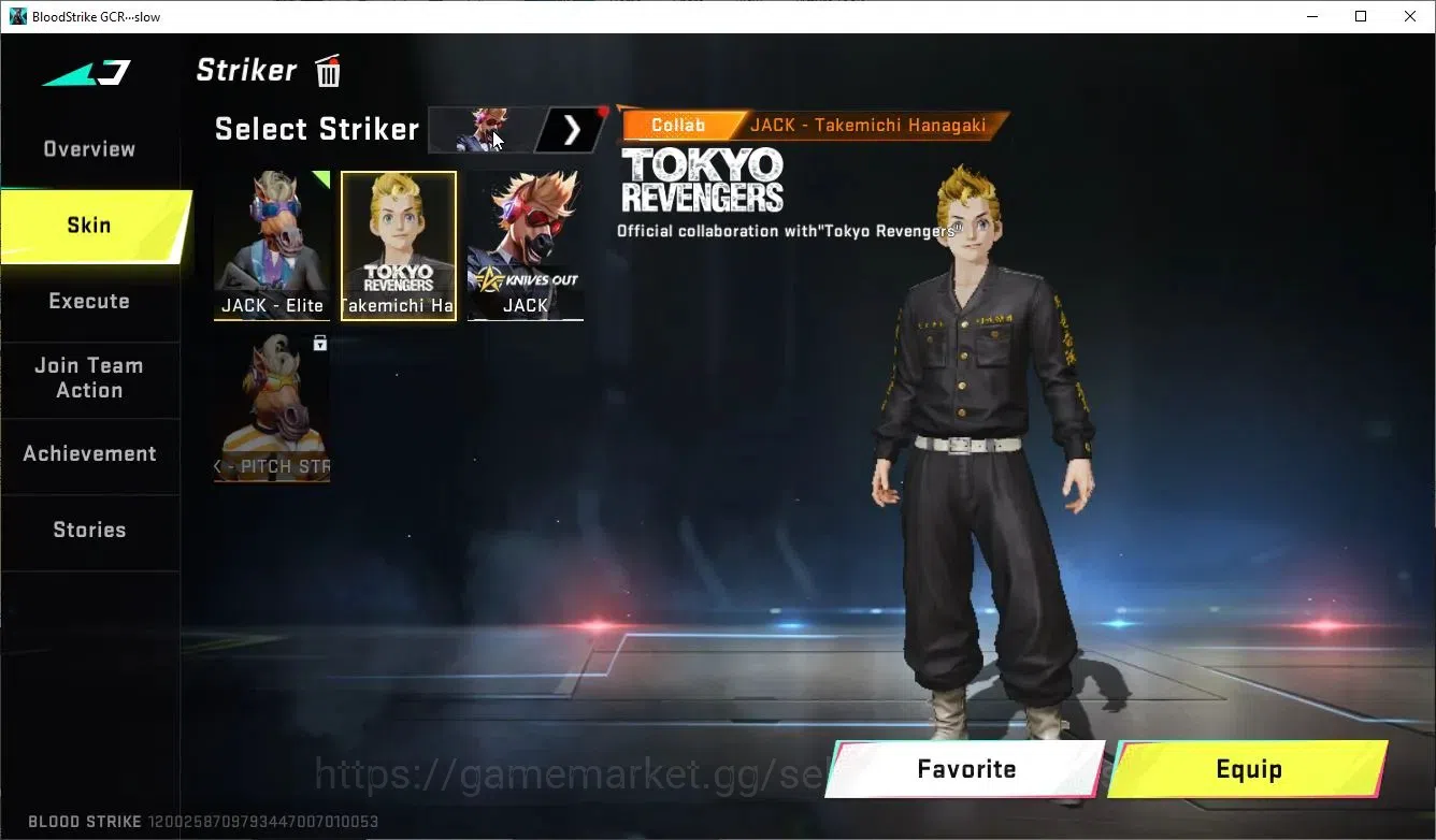 Blood Strike Accounts ASIA|ETERNAL Desert Eagle|Collab TR [JACK]+ENZO [K image 8