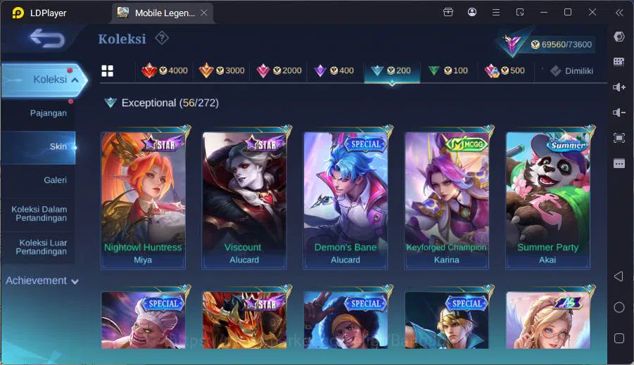Mobile Legends: Bang Bang Accounts Hero 124|Skin 252|Sanrio Angela+Floryn,Lucky Hayab image 12