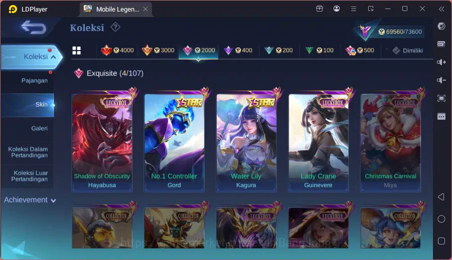 Mobile Legends: Bang Bang Accounts Hero 124|Skin 252|Sanrio Angela+Floryn,Lucky Hayab image 17