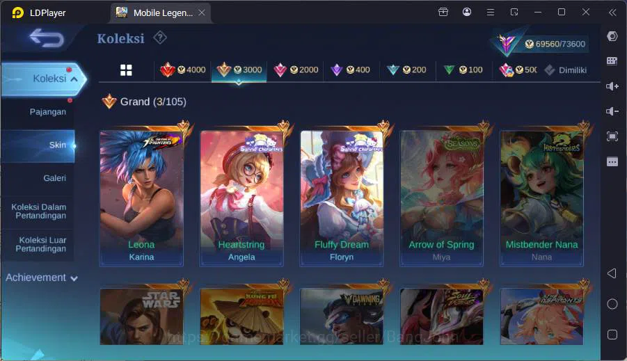 Mobile Legends: Bang Bang Accounts Hero 124|Skin 252|Sanrio Angela+Floryn,Lucky Hayab image 18