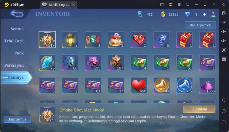 Mobile Legends: Bang Bang Accounts Hero 124|Skin 252|Sanrio Angela+Floryn,Lucky Hayab image 2