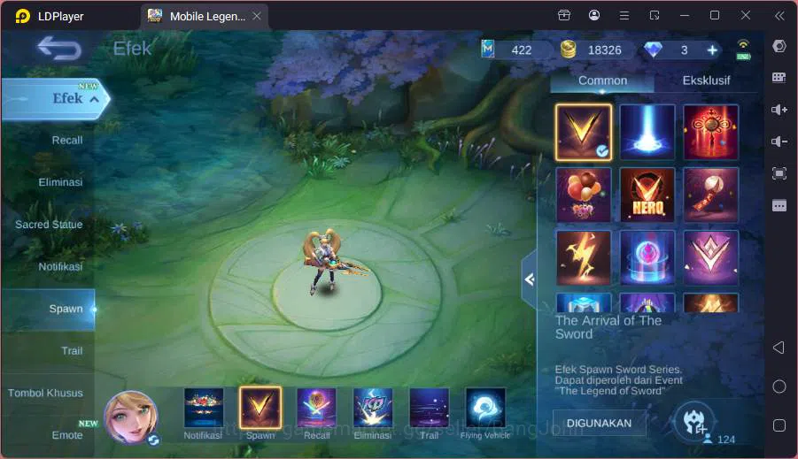 Mobile Legends: Bang Bang Accounts Hero 124|Skin 252|Sanrio Angela+Floryn,Lucky Hayab image 5