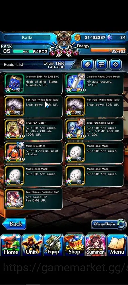 Grand Summoners Accounts Global|Rank 85|23 Ascend+7 TW|[Roy,Kamijo,Veldora, image 14
