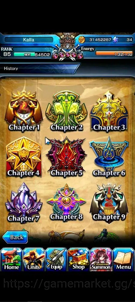 Grand Summoners Accounts Global|Rank 85|23 Ascend+7 TW|[Roy,Kamijo,Veldora, image 16