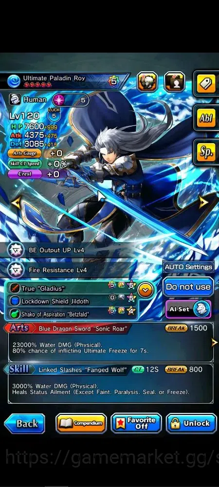 Grand Summoners Accounts Global|Rank 85|23 Ascend+7 TW|[Roy,Kamijo,Veldora, image 6