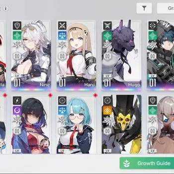 Chaos Zero Nightmare Accounts GLOBAL Lv 55|6 SSR[ArabellaM2+Sign,Nine,Haru,Luke,Hugo,Renoa]+11 SR[Beryl,Mika,etc]|1 Card
