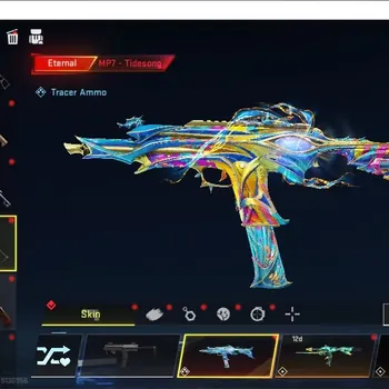 Blood Strike Accounts Collab Skin ASIA|ETERNAL MP7 Tidesong Lv3|Collab AOT Female Titan|10 Ultra MP5 Heatwave,SCAR