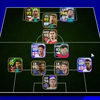 eFootball Accounts Legends & Iconic Players Android|4 Show Time Kylian Mbappe,Lionel Messi,Lamine Yamal|3 Epic Sergio