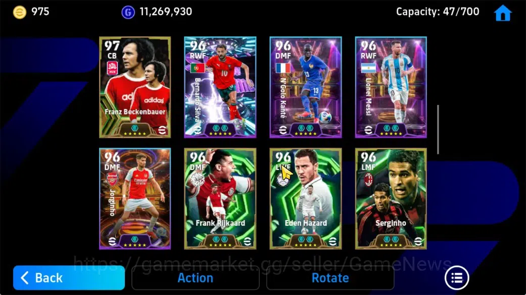 eFootball Accounts Android|Epic Ibrahimovi,Ruud Gullit,Abbiati,Cannav image 10