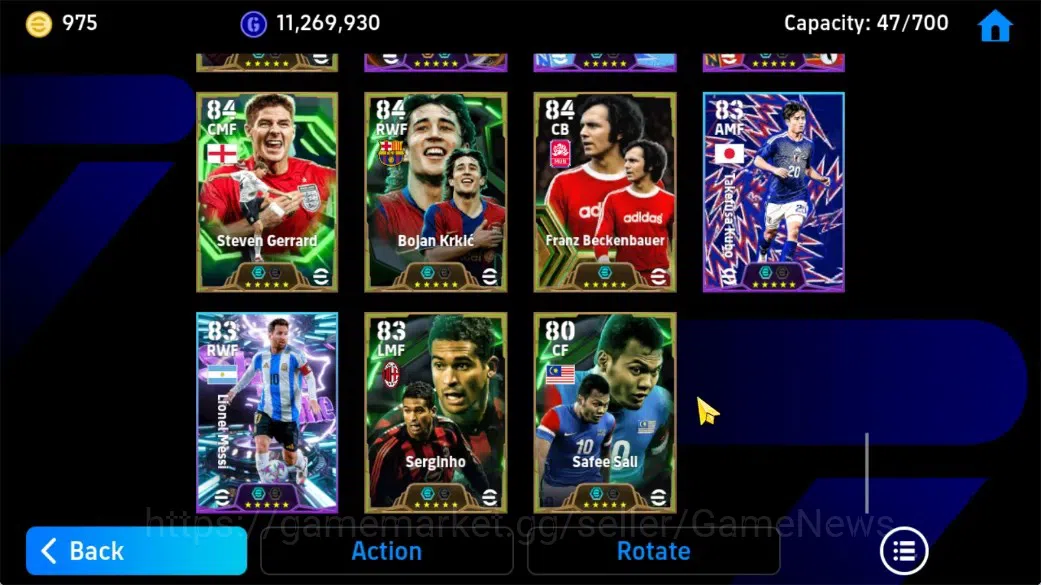 eFootball Accounts Android|Epic Ibrahimovi,Ruud Gullit,Abbiati,Cannav image 13