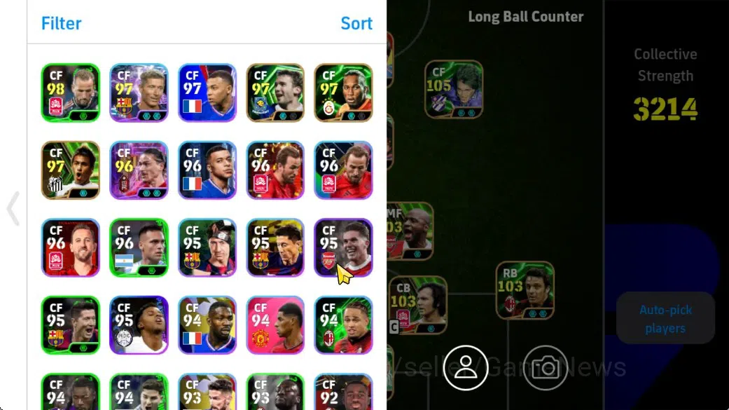 eFootball Accounts Android|Epic Ibrahimovi,Ruud Gullit,Abbiati,Cannav image 2