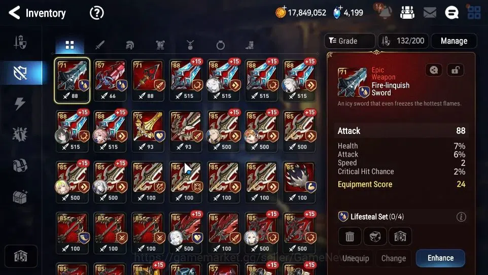 Epic Seven Accounts GLOBAL Unverif|New Era|9 ML(Salome,Belian,BW Iseri image 14