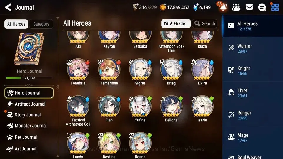 Epic Seven Accounts GLOBAL Unverif|New Era|9 ML(Salome,Belian,BW Iseri image 7