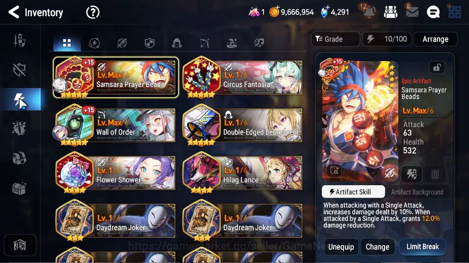 Epic Seven Accounts GLOBAL Unverif|New Era|4 ML(Salome,ALaika,Straze,S image 6