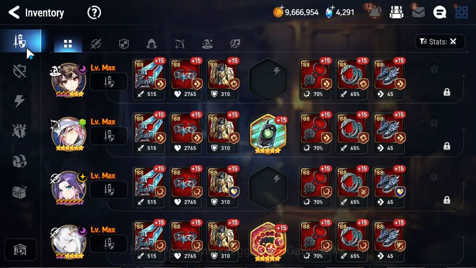 Epic Seven Accounts GLOBAL Unverif|New Era|4 ML(Salome,ALaika,Straze,S image 8