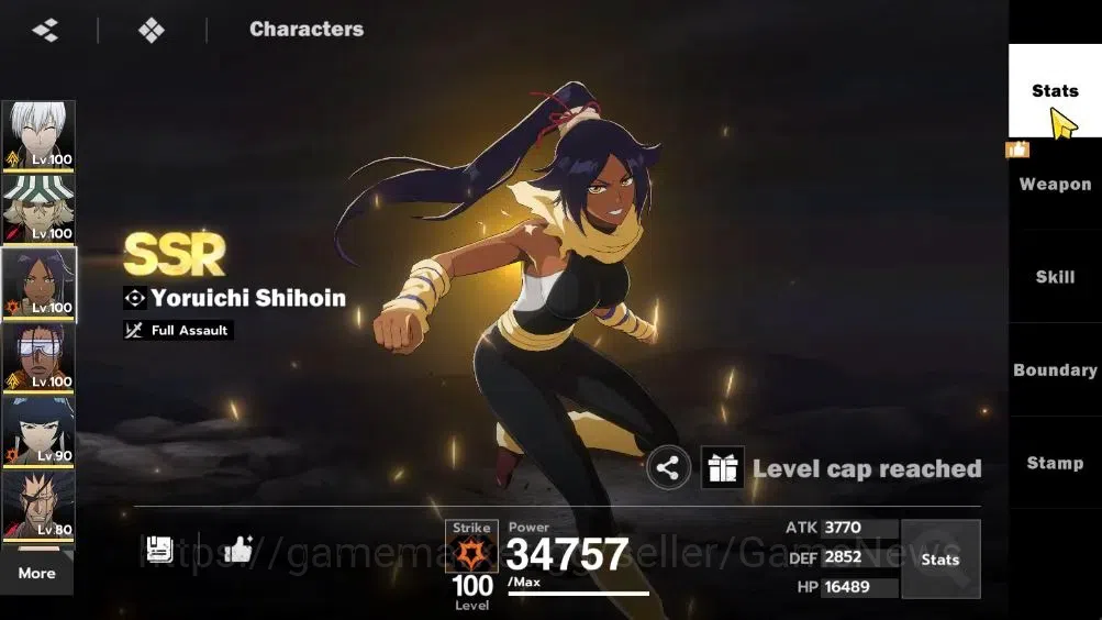 BLEACH: Soul Resonance Accounts NuverseSEA|LV 72|9 SSR 11