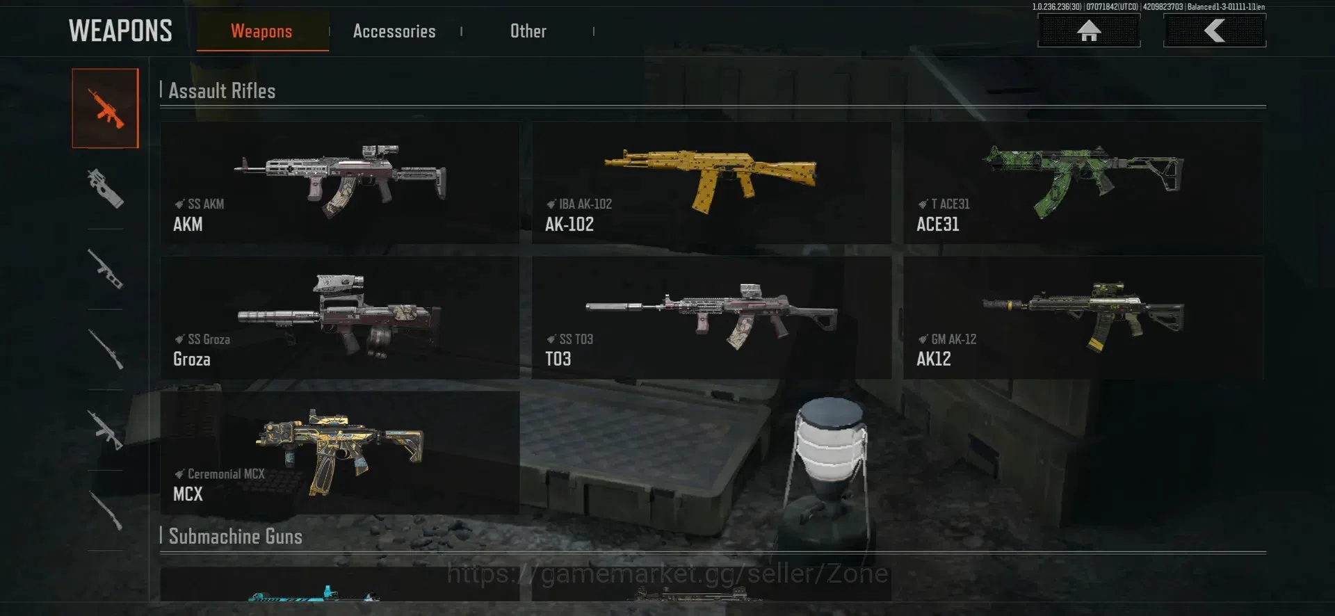 Arena Breakout Accounts High Value Unknown|CV 15.5 M | SV 17.9 M |Lgend VSS Ceremonial MCX, FA MPX, Squire VSS, SS Groza 5