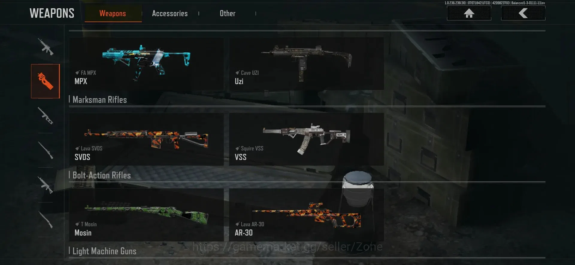 Arena Breakout Accounts High Value Unknown|CV 15.5 M | SV 17.9 M |Lgend VSS Ceremonial MCX, FA MPX, Squire VSS, SS Groza 6