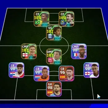 eFootball Accounts Legends & Iconic Players Android|5 Epic Romario,Raul,Mark Van Bommel,Steven Gerrard,Andriy