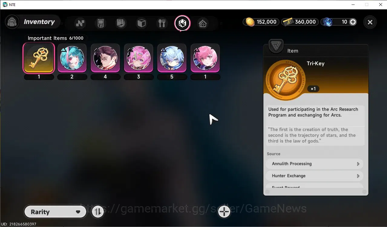 Neverness to Everness Accounts GLOBAL Europe|HL 3|1 S-Class Hotori|1 S-Class Char image 11