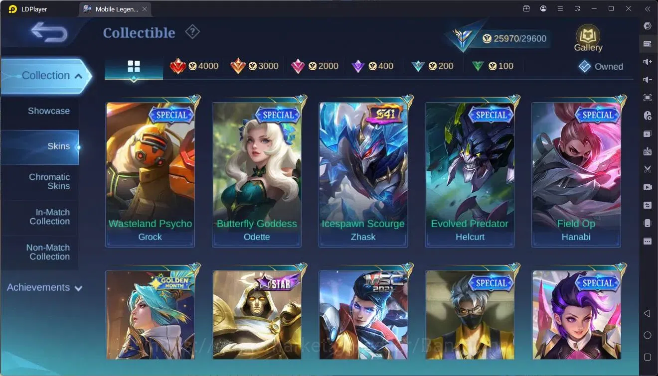 Mobile Legends: Bang Bang Accounts Collector Global |Hero 102|Skin 152|Expert|Spongebob Cyclops|Dragon Kimmy|Epic 12