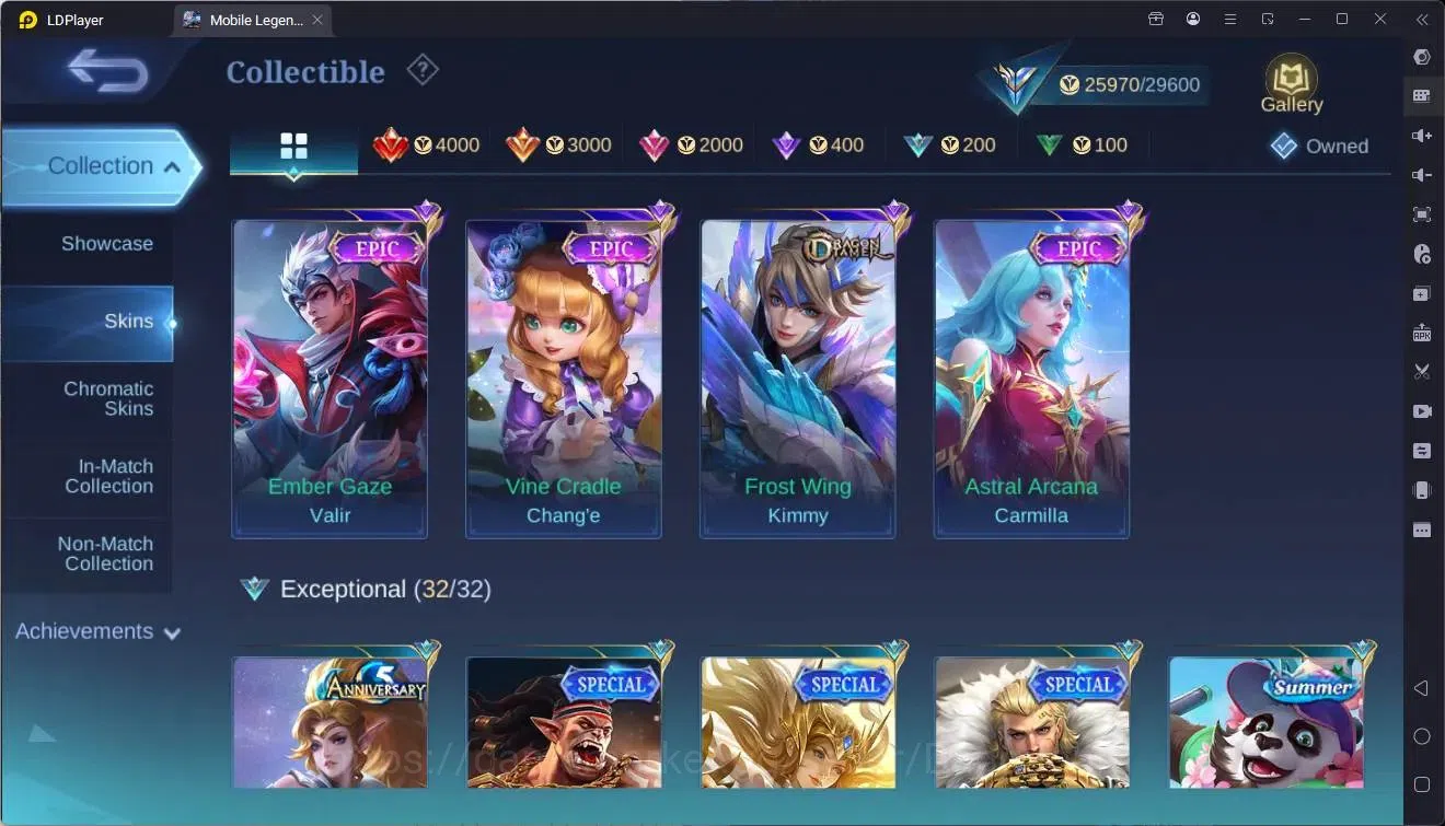 Mobile Legends: Bang Bang Accounts Collector Global |Hero 102|Skin 152|Expert|Spongebob Cyclops|Dragon Kimmy|Epic 8