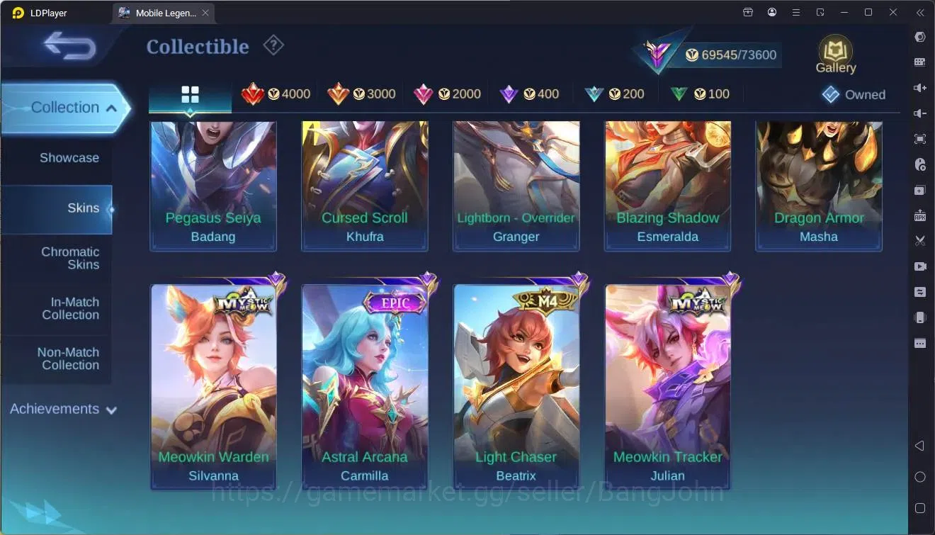 Mobile Legends: Bang Bang Accounts Global|Hero 133|Skin 268|Renowned|Naruto Julian|Pr image 16