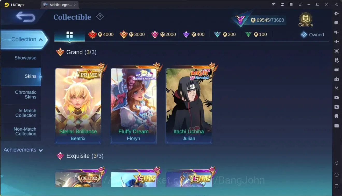 Mobile Legends: Bang Bang Accounts Global|Hero 133|Skin 268|Renowned|Naruto Julian|Pr image 7