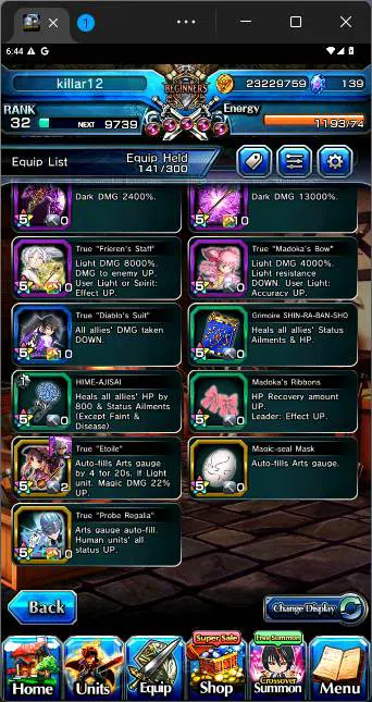 Grand Summoners Accounts Others GLOBAL|14 Ascend|SummerMiyu,Chloe,Roy TW,Jay TW,Fen,Islid,Sunraku,etc|More Detail Check 5