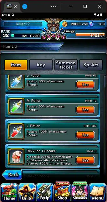 Grand Summoners Accounts Others GLOBAL|14 Ascend|SummerMiyu,Chloe,Roy TW,Jay TW,Fen,Islid,Sunraku,etc|More Detail Check 7