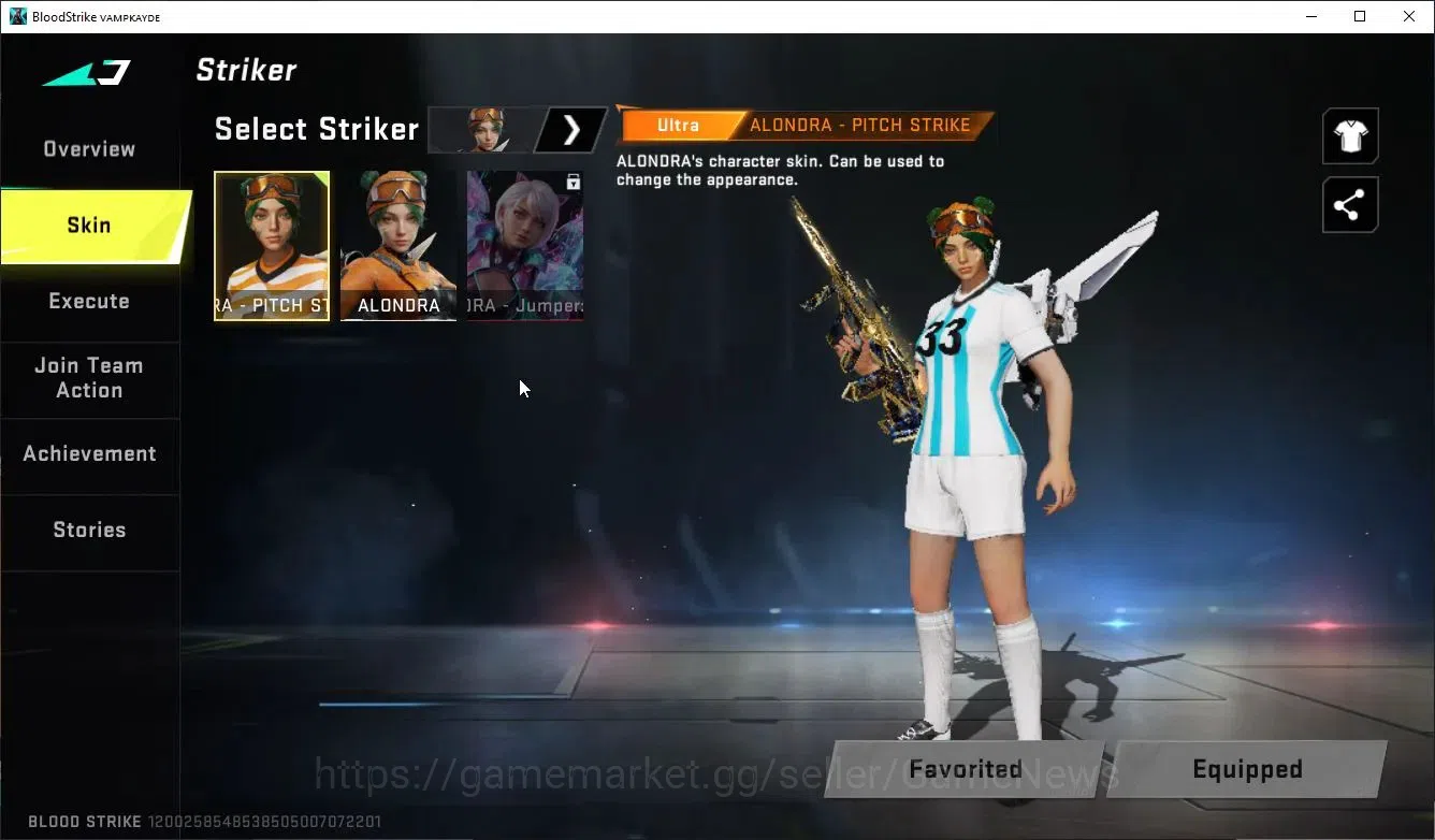 Blood Strike Accounts High-End ASIA|ETERNAL AUG-Empyrean+5 ULTRA[3 PitchStrike[Alondra,katya,Zero],Ethan,URB,Etc]|LMT 4