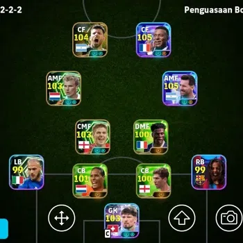 eFootball Accounts Legends & Iconic Players Mobile|PW 3154|LionelMessiShowT,KyllanMbappeShow T,Steven Gerrard Epic,Sergio
