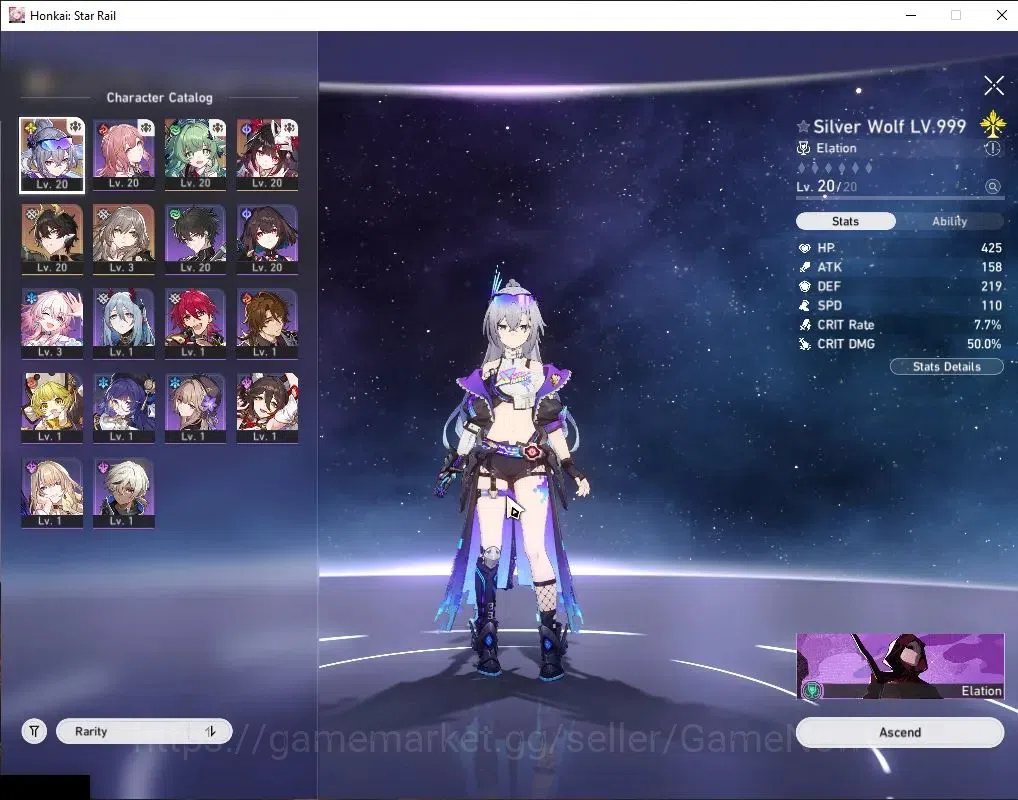 Honkai Star Rail Accounts Asia|TL 7|4 Limited|Huohuo E1,Silver Wolf 999,Spar image 4