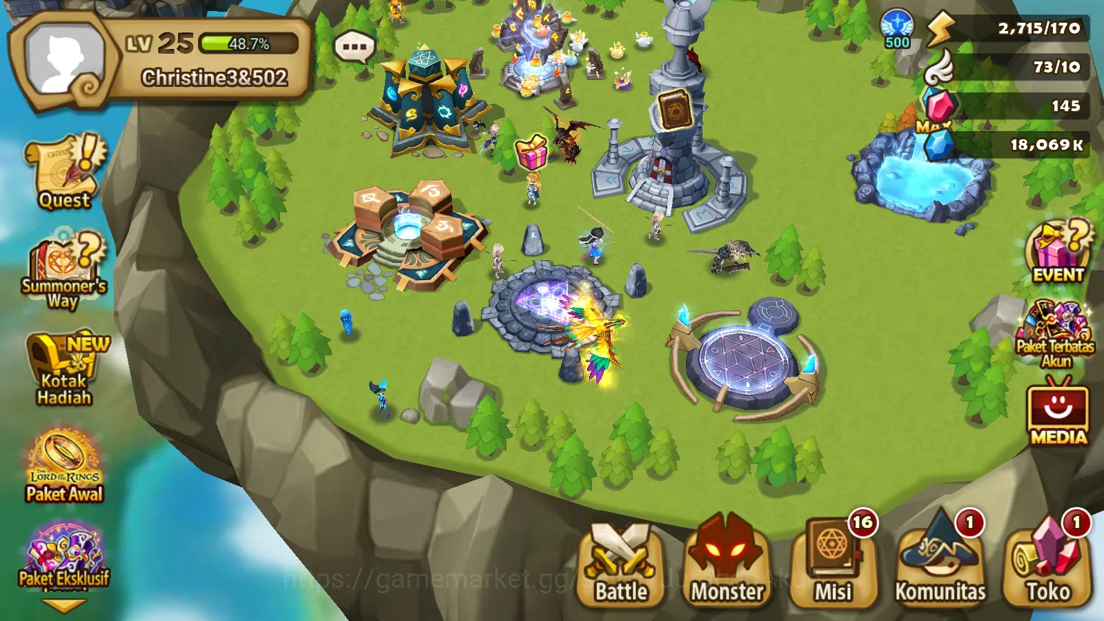Summoners War: Sky Arena Starter EU|Lv 25|Ready Gacha|160 11 YSC + 3 LAAS + 5 LS +  image 1