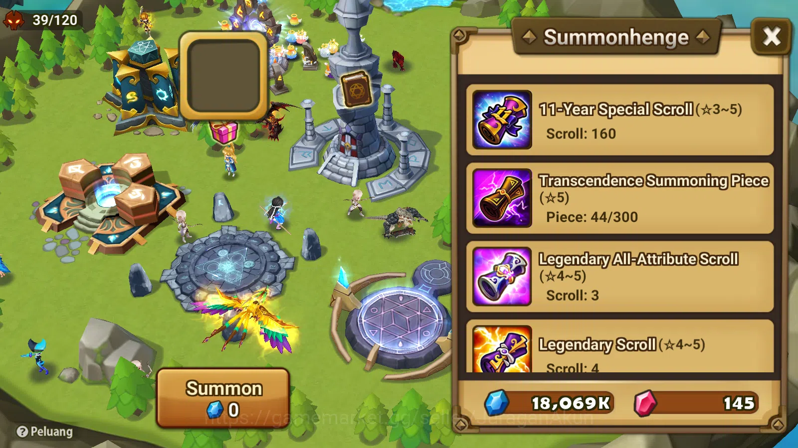 Summoners War: Sky Arena Accounts Starter EU|Lv 25|Ready Gacha|160 11 YSC + 3 LAAS + 5 LS + 4 LDS 7 WaterS + 103 MS +|1 3