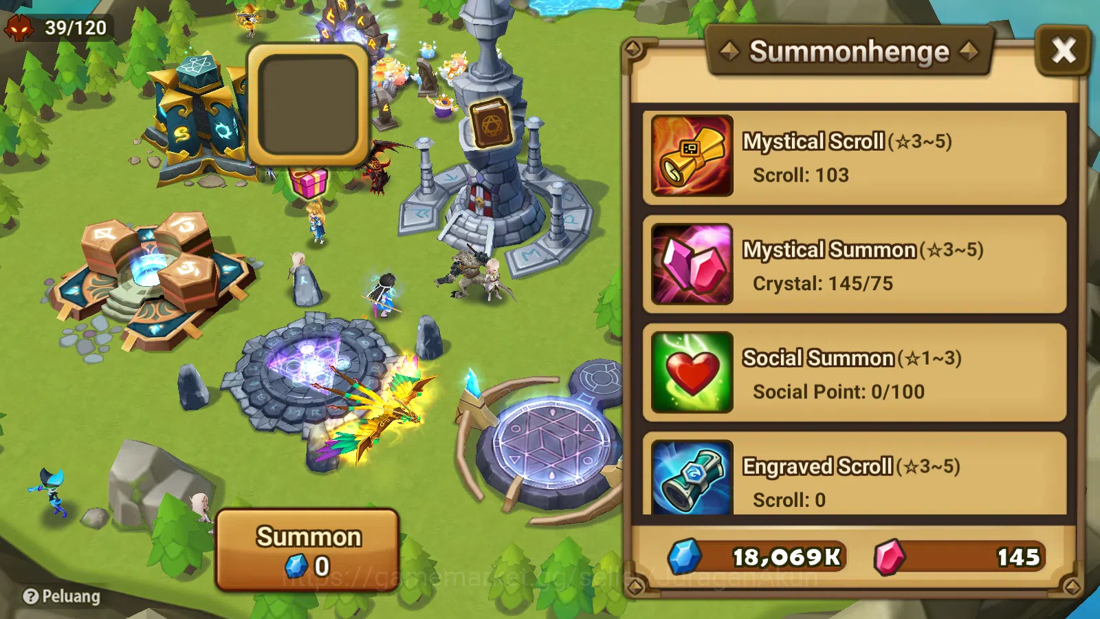 Summoners War: Sky Arena Accounts Starter EU|Lv 25|Ready Gacha|160 11 YSC + 3 LAAS + 5 LS + 4 LDS 7 WaterS + 103 MS +|1 6