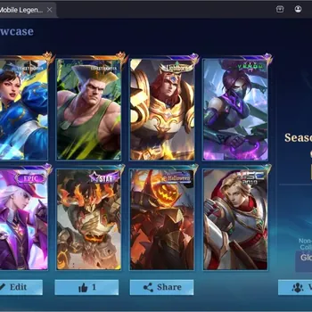 Mobile Legends: Bang Bang Accounts Collector Global|51S|Collector|SF Guinevere,SF Dyroth,Venom Hanabi,Epic Leomord,LB