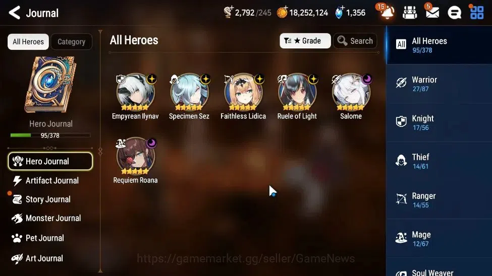 Epic Seven Accounts GLOBAL Unverif|New Era|6 ML(Salome,E Ilynav,Ruele  image 6