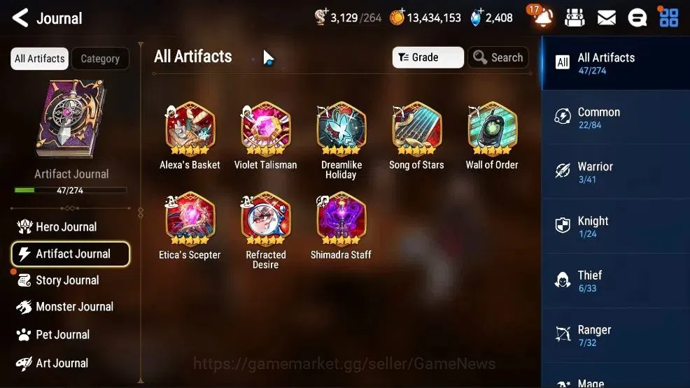 Epic Seven Accounts GLOBAL UnVerif|New Era|5 ML (Rhiana&Lucellia,Harse image 8